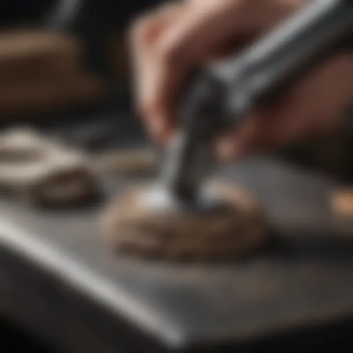 Versatile polishing accessory for geological specimens