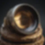 Close-up view of the Vivosun jewelers loupe showcasing its optical lens and design.