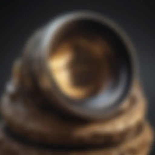 Close-up view of the Vivosun jewelers loupe showcasing its optical lens and design.