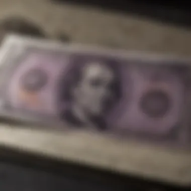 Spot counterfeit currency with a blacklight flashlight