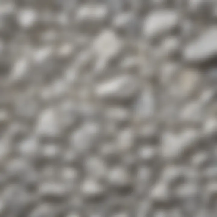 A collection of various white crystal-like rocks displayed for admiration
