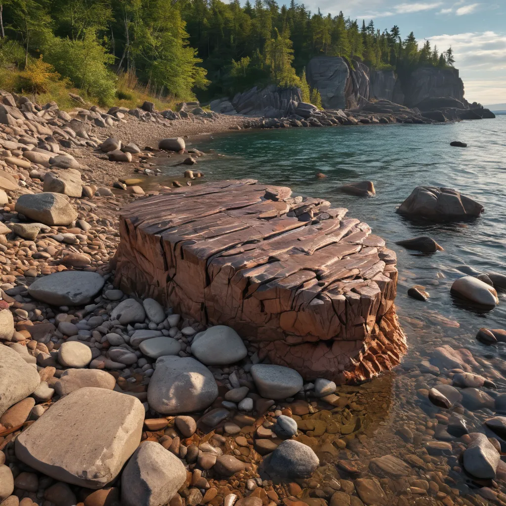 Brunen Lake Rocks Geological Wonders of Lake Superior: Rocks & Significance
