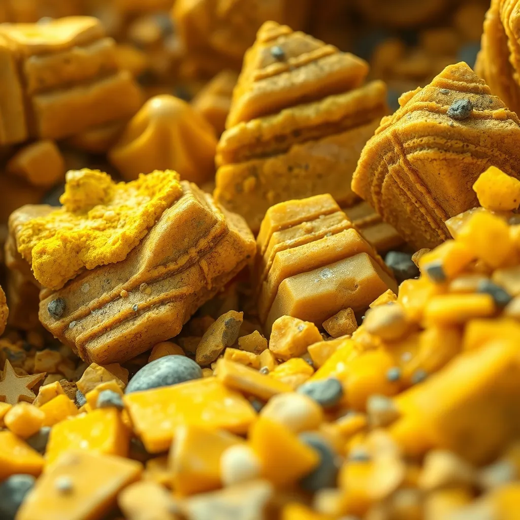 Yello Mud Rocks Discovering the Allure of Yellow Rocks and Minerals