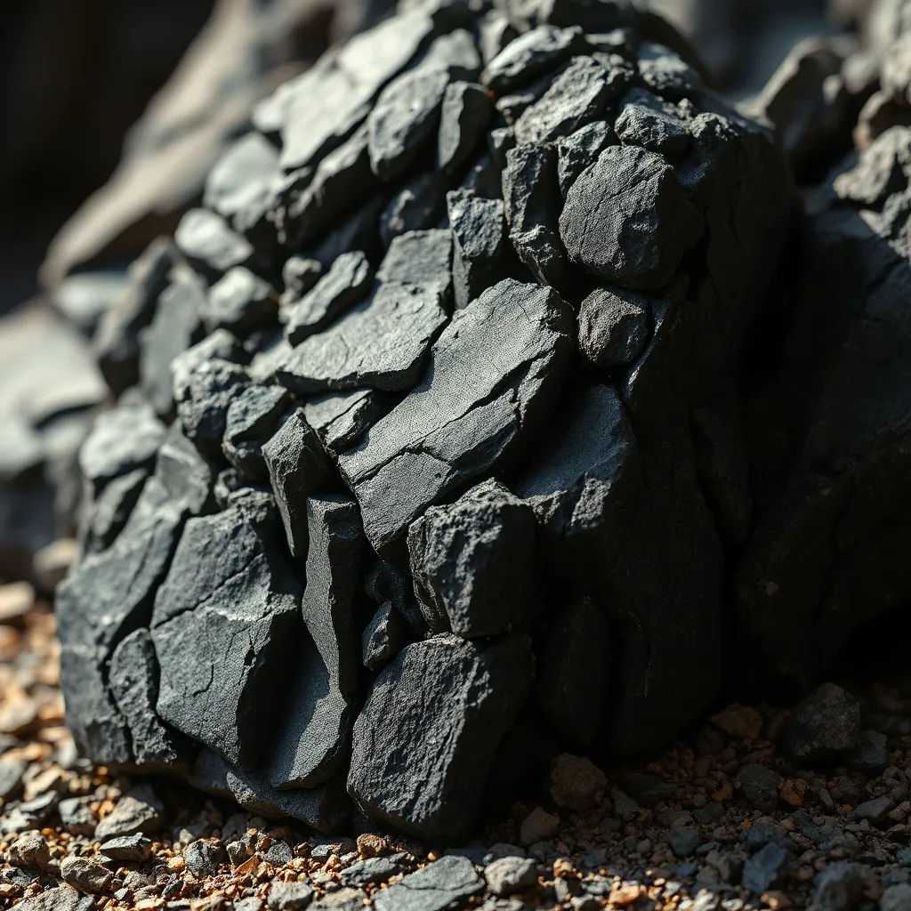 Exploring Rok Understanding the Characteristics of Black Flaky Rock