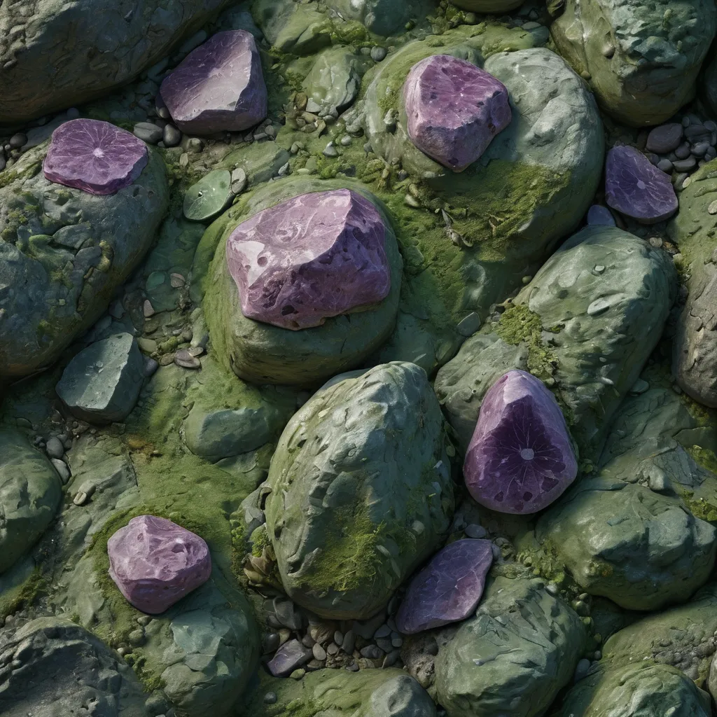 Green Body Spring Rocks The Importance of Green and Purple Rocks in Nature