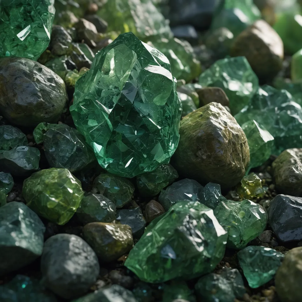 Types of Green Crystal Rocks: A Comprehensive Examination